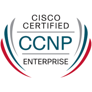 Cisco CCNP certification badge
